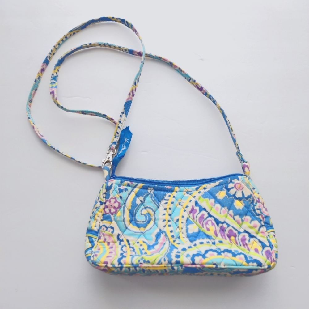 Vera Bradley Capri blue crossbody bag